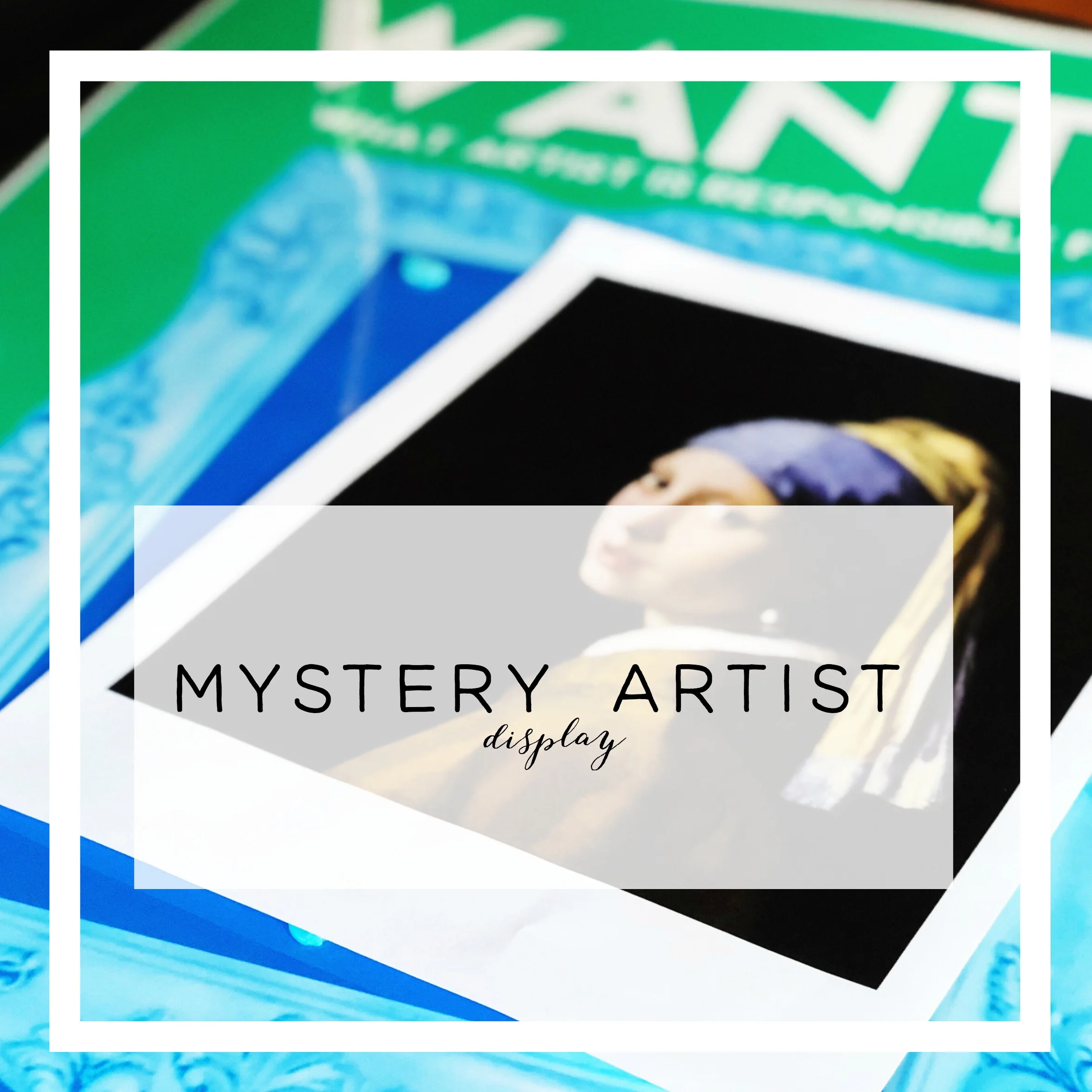 Mystery Artist Poster