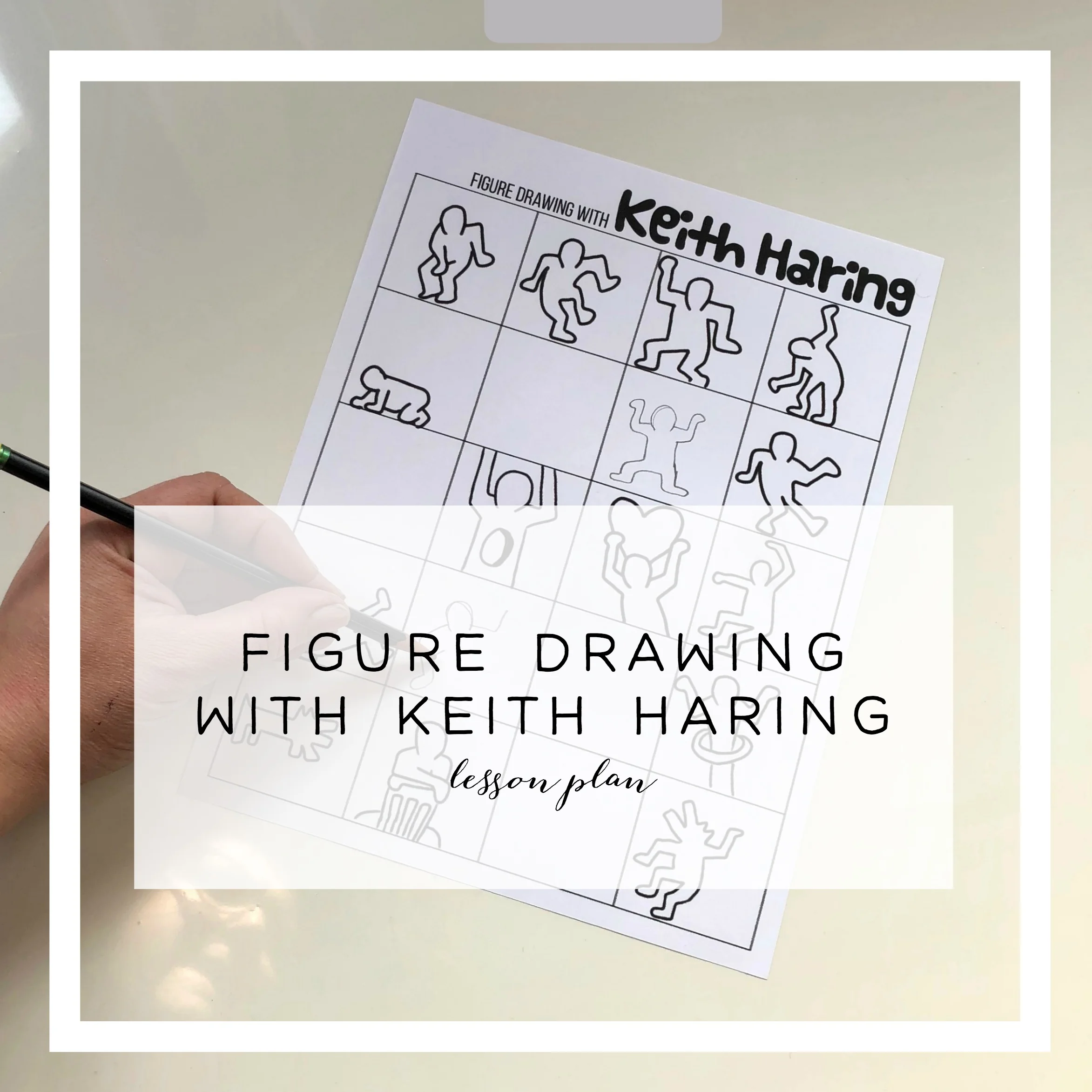 Figure Drawing with Keith Haring Lesson Plan