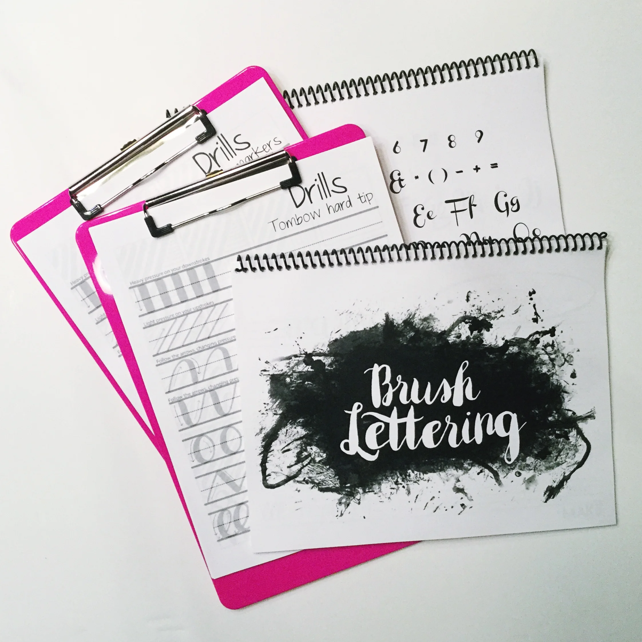 Brush Lettering Supplies