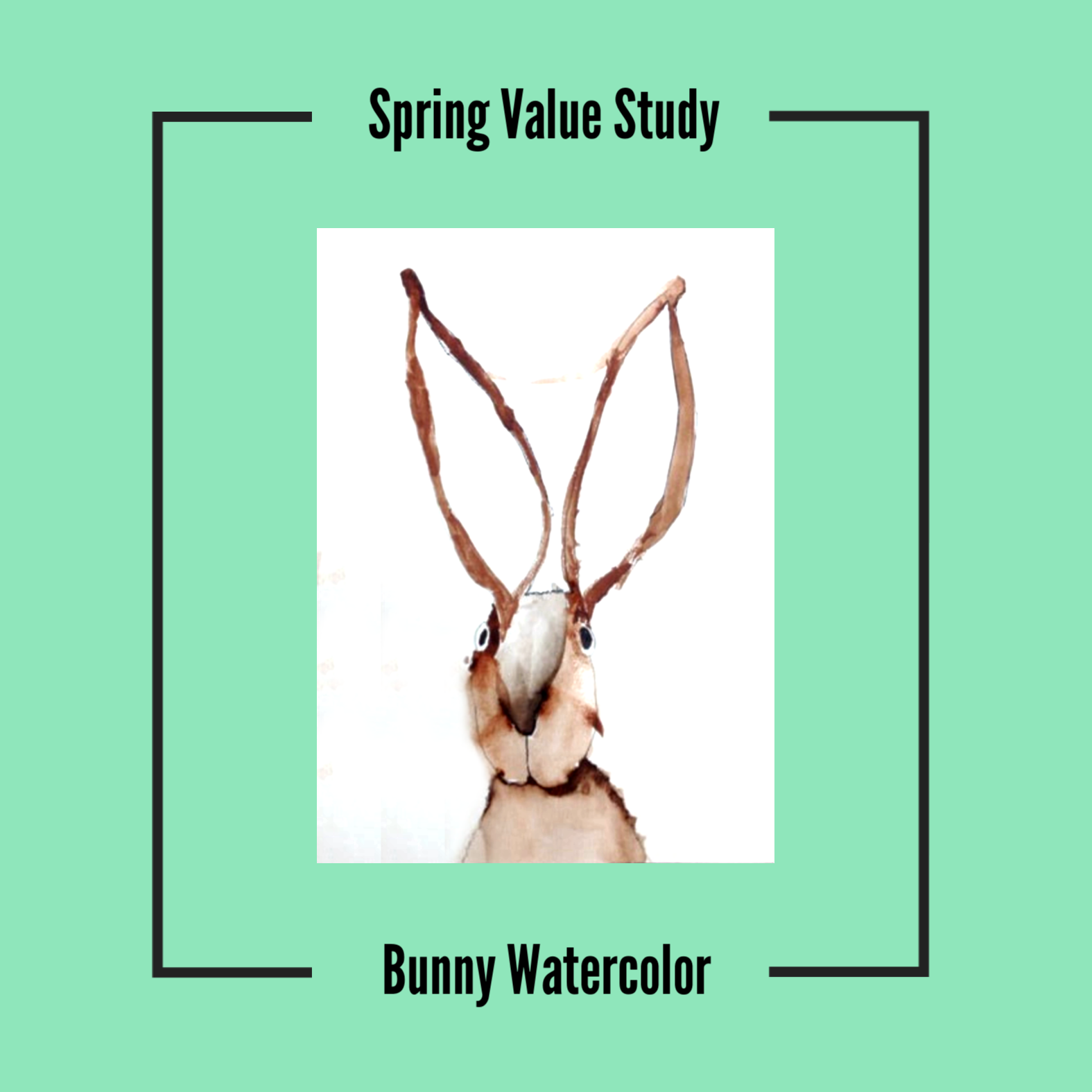 Watercolor Values for Spring