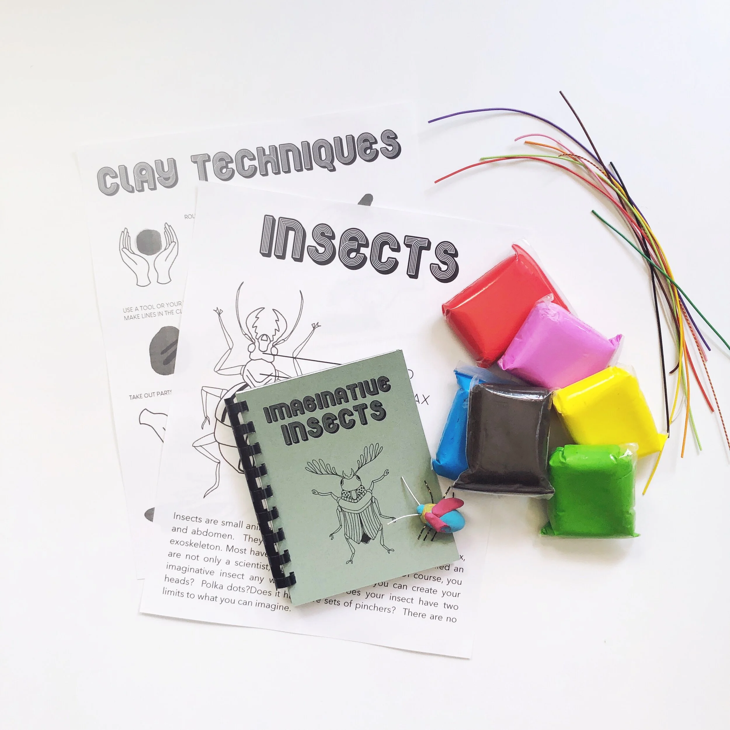 Imaginative Insect Clay Set