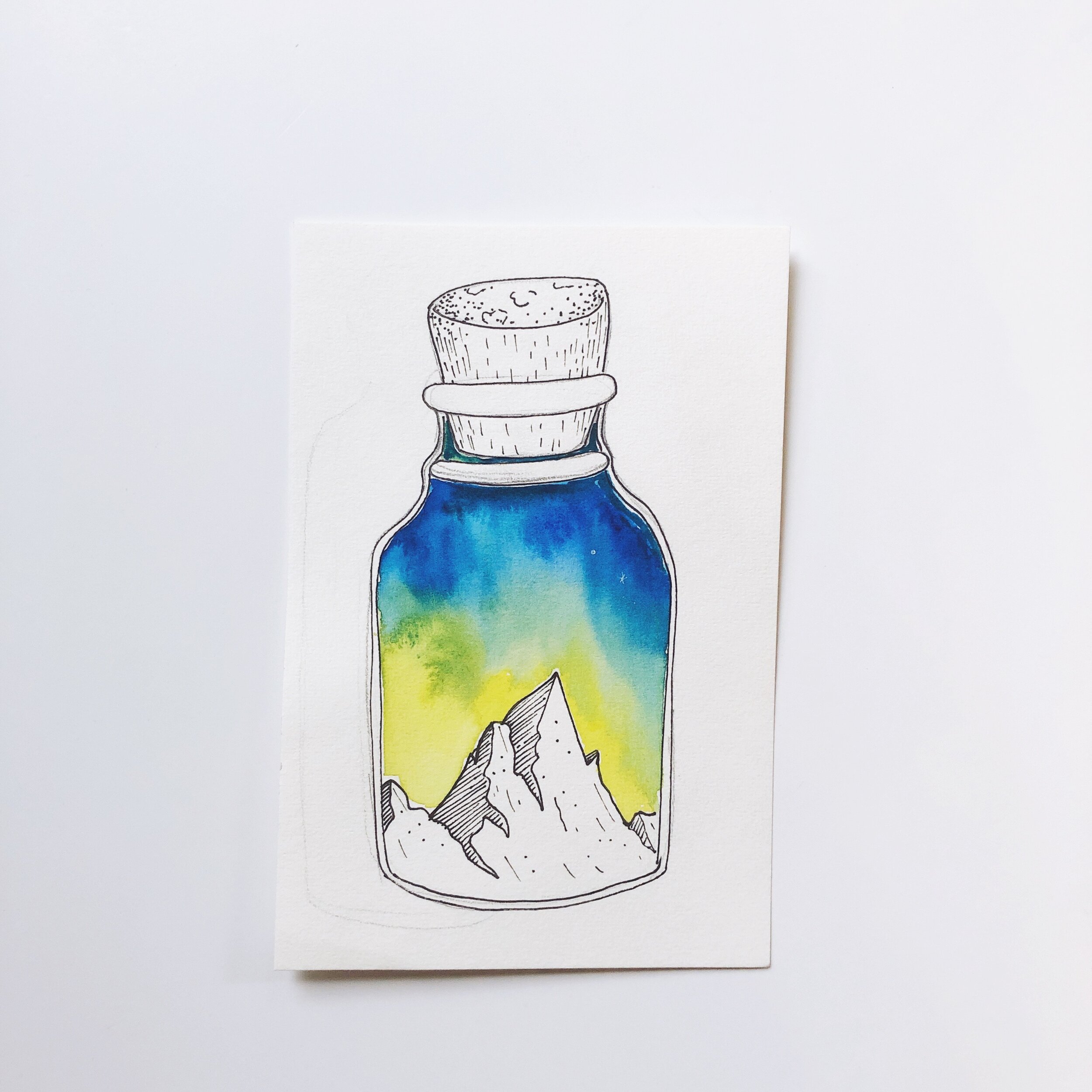 April Community Watercolor Class