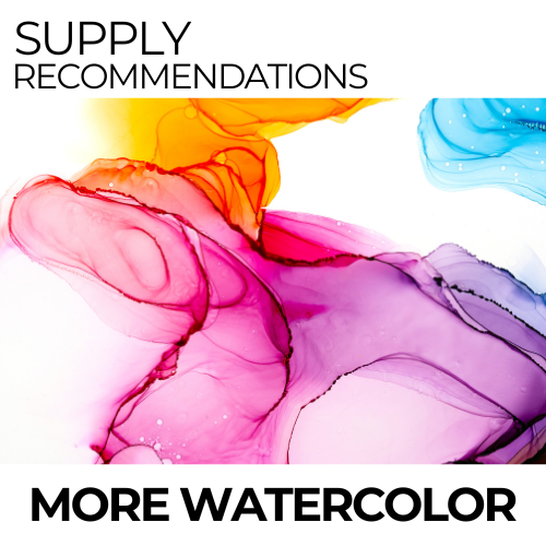 Modern Watercolor Supplies