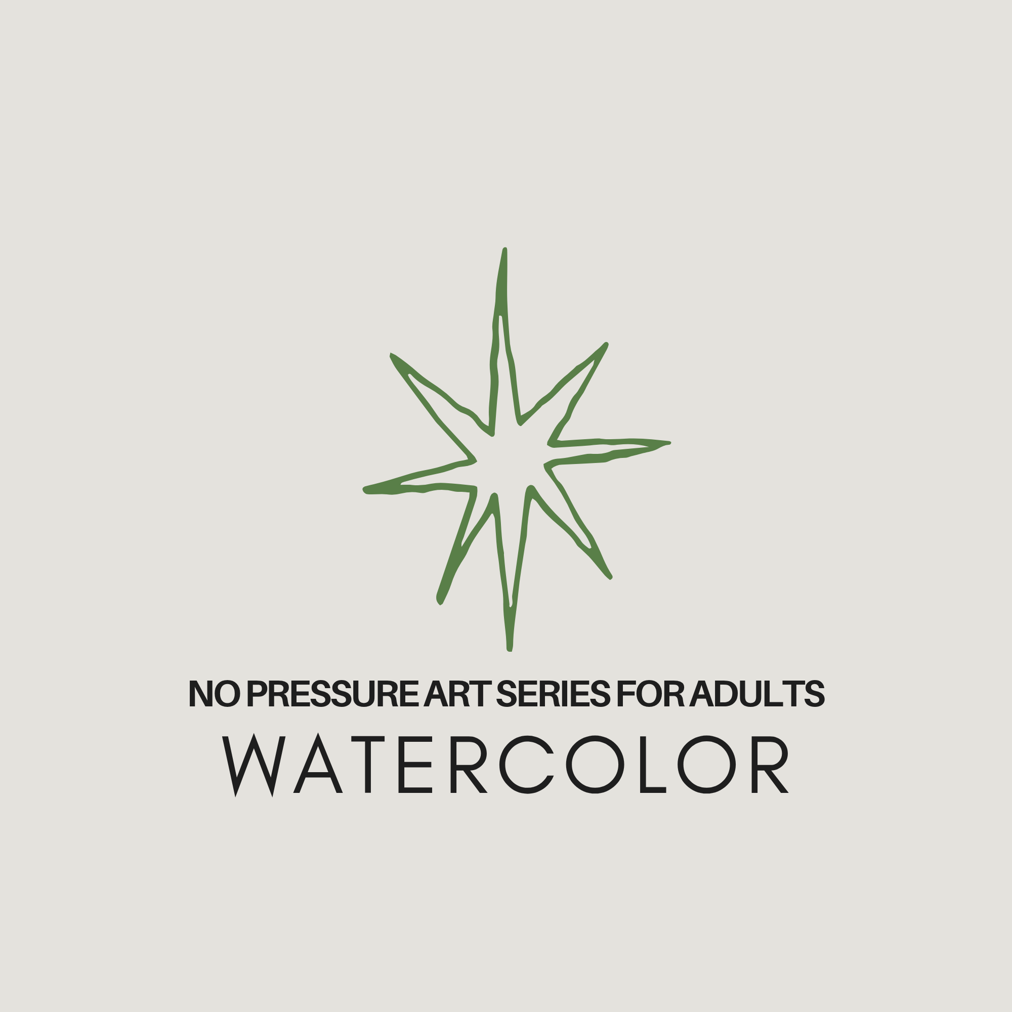 No Pressure Watercolor