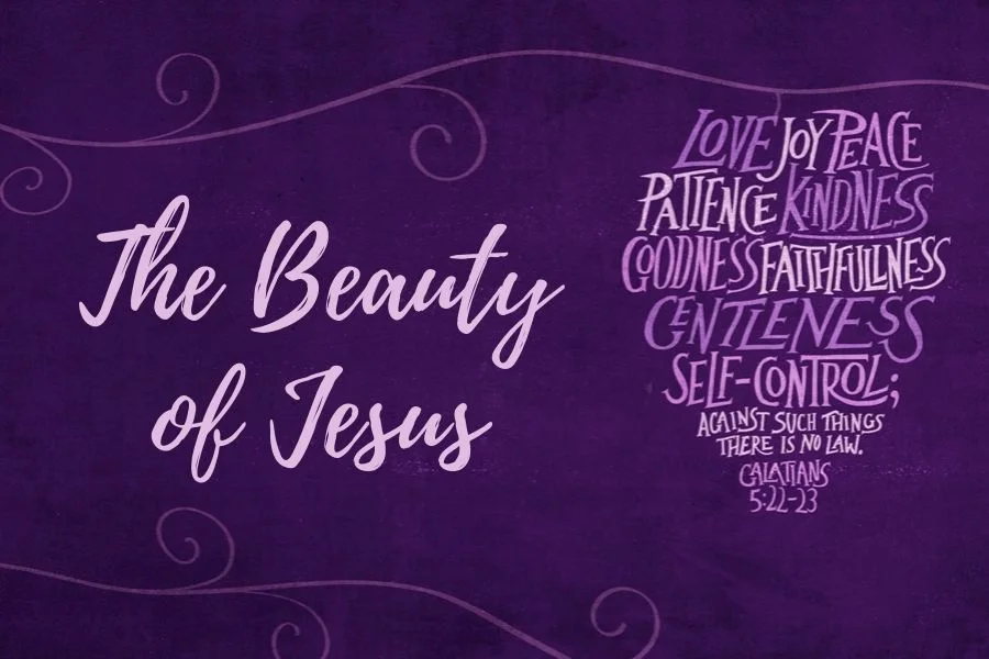 The Beauty of Jesus - No. 10 - Fruit of the Spirit - Self-Control (Matthew 4:1-11 & 21:12-17)