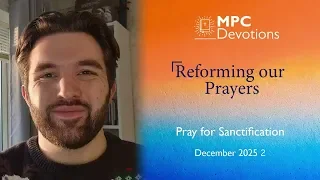 Pray for Sanctification