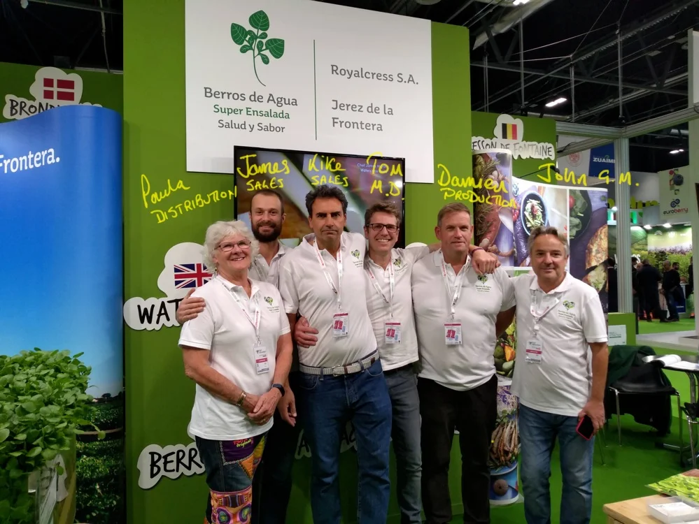 Las ventas de berros de agua en España crecerán tras el éxito de   Fruit Attraction 