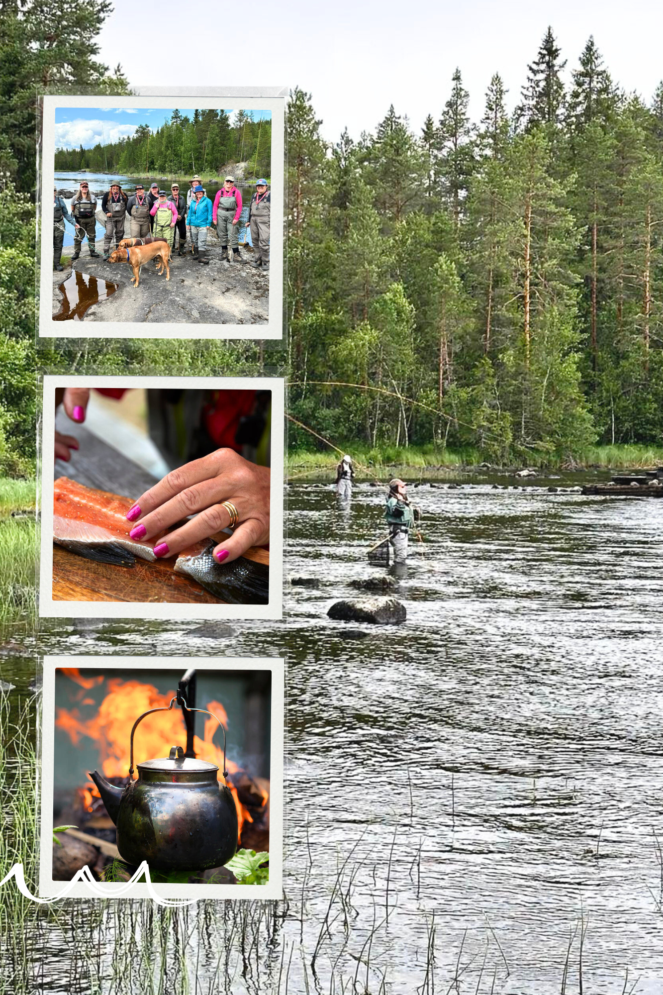 Tjejfiskehelg i Jämtland