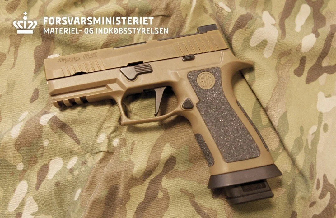 Finally, for those that wish to build an exact clone of the recently adopted Danish issue SIG P320&rsquo;s, we present you the P320 "Danish MoD" Grip Tape set. These are modeled after what is seen equipped on the newly issued Danish pistols