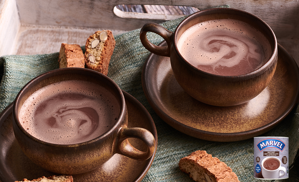 Key benefits of the new Marvel Instant Hot Chocolate from Premier Foods