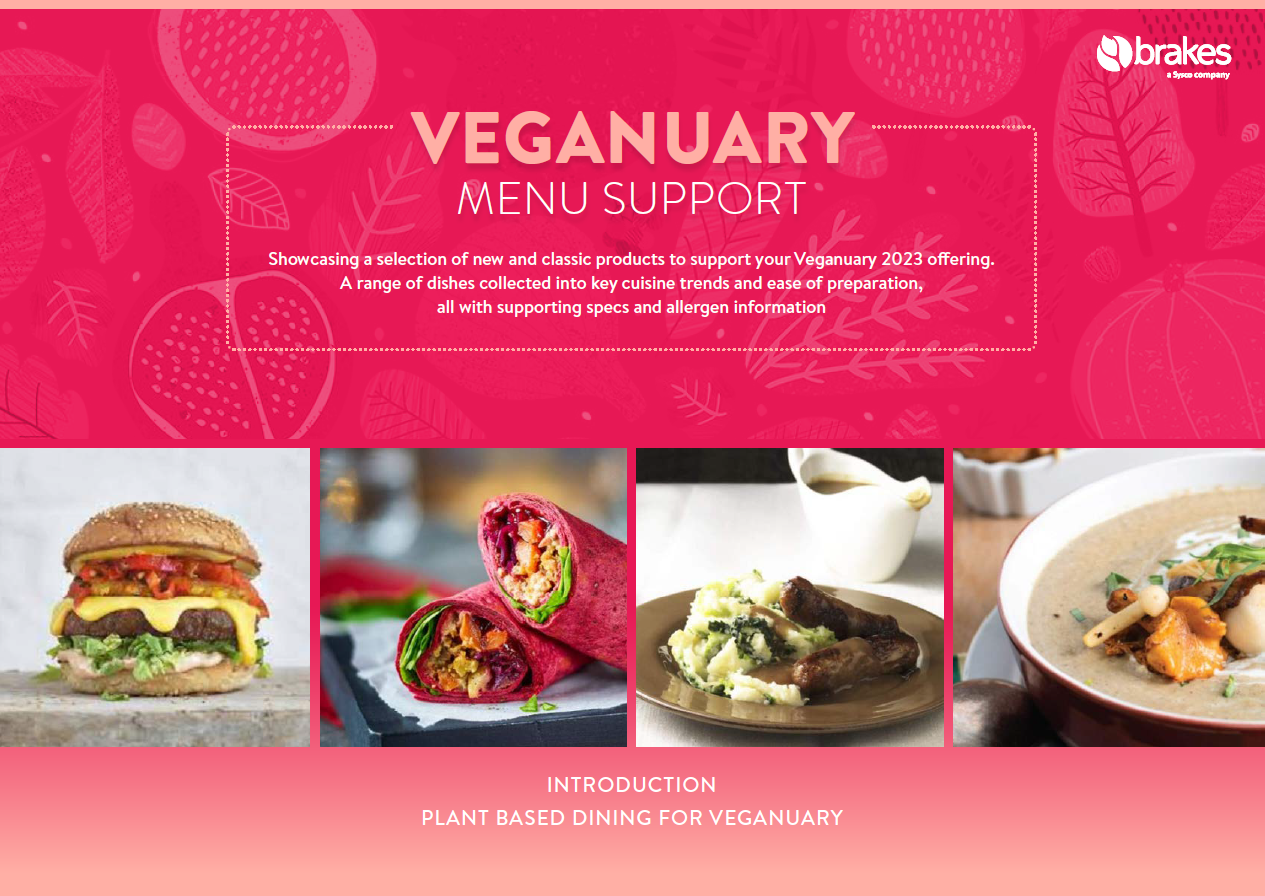 Brakes launches support package for Veganuary