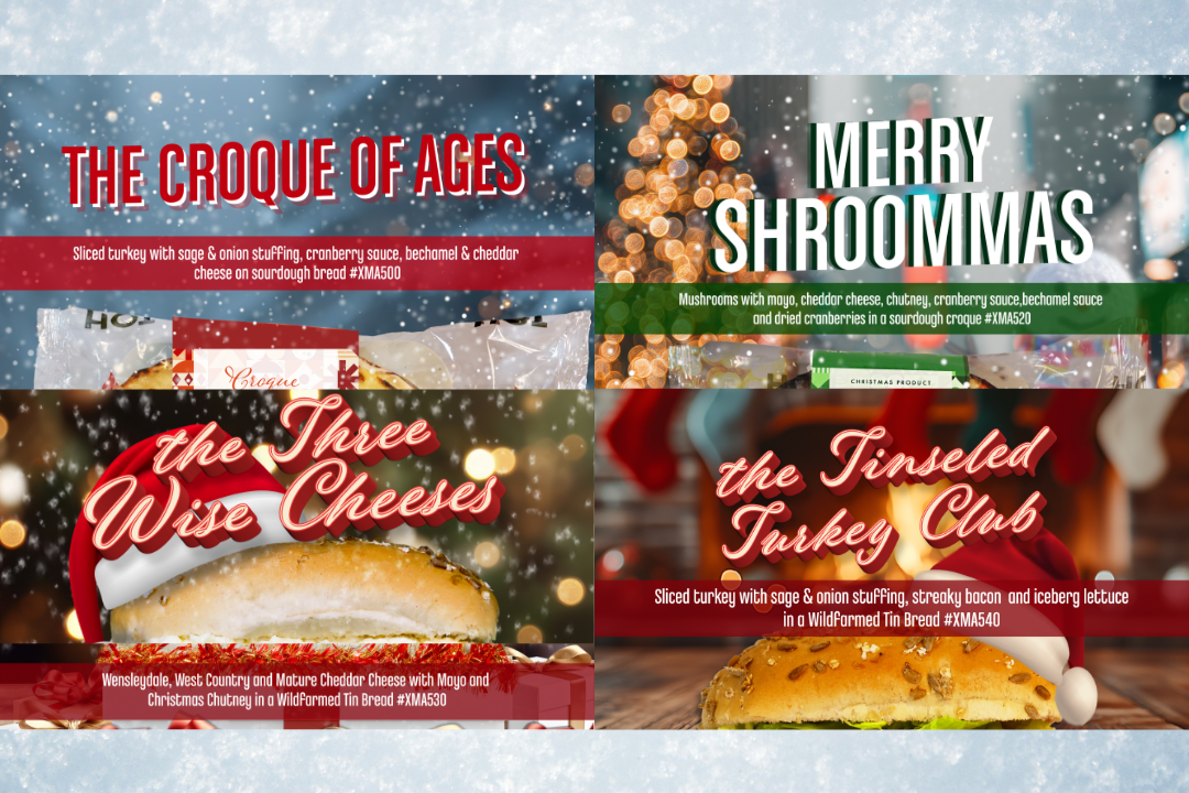 Tiffin Sandwiches Christmas Range 2025