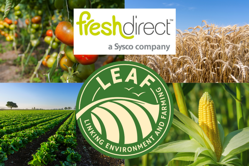 Brakes / Fresh Direct Reaches 100% LEAF Marque Certification Goal