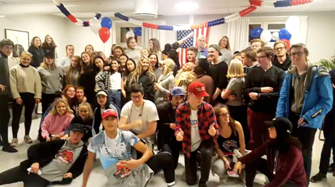 Valgvake for det Amerikanske valget i 2016