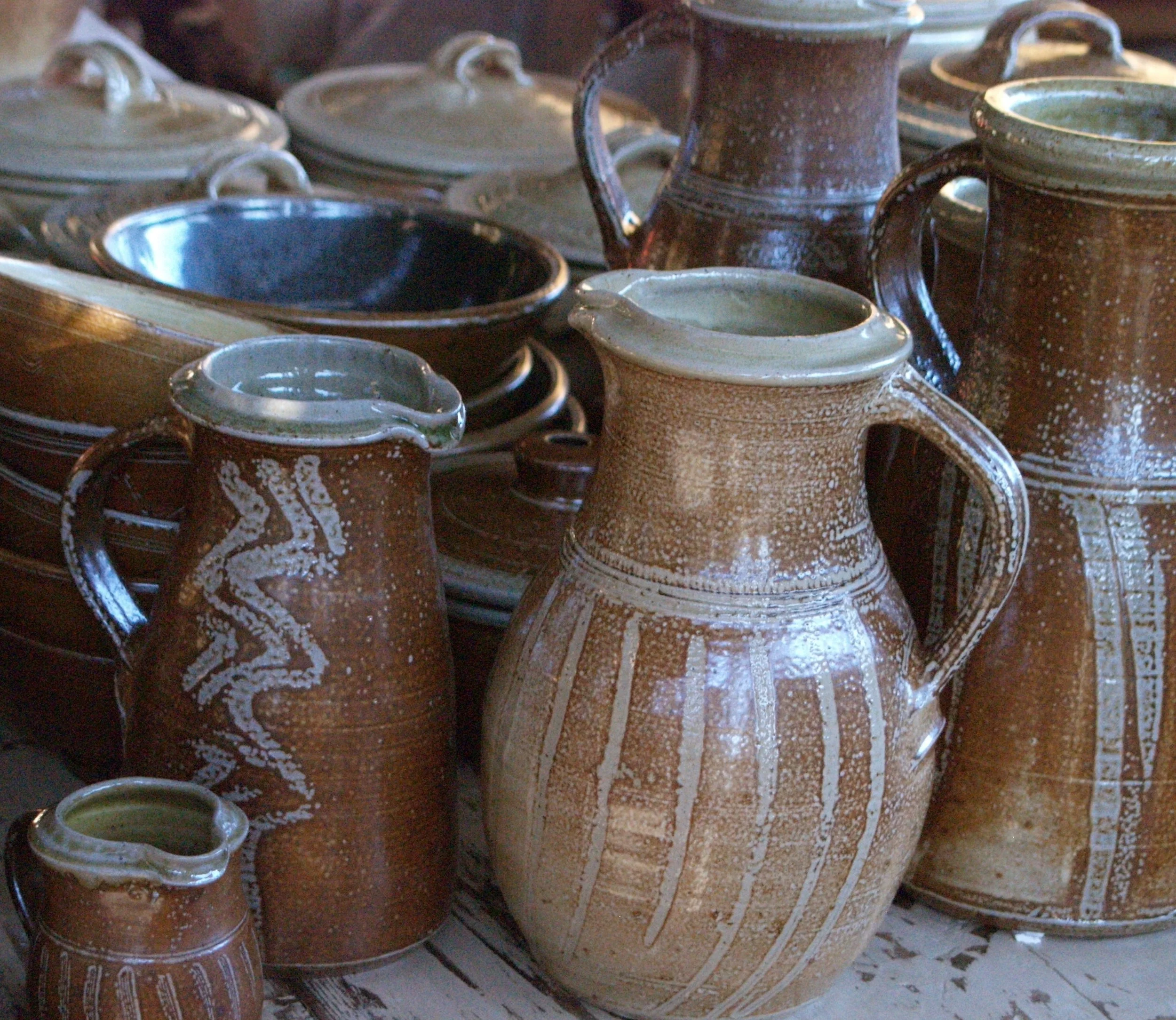 Unpacking the kiln.JPG