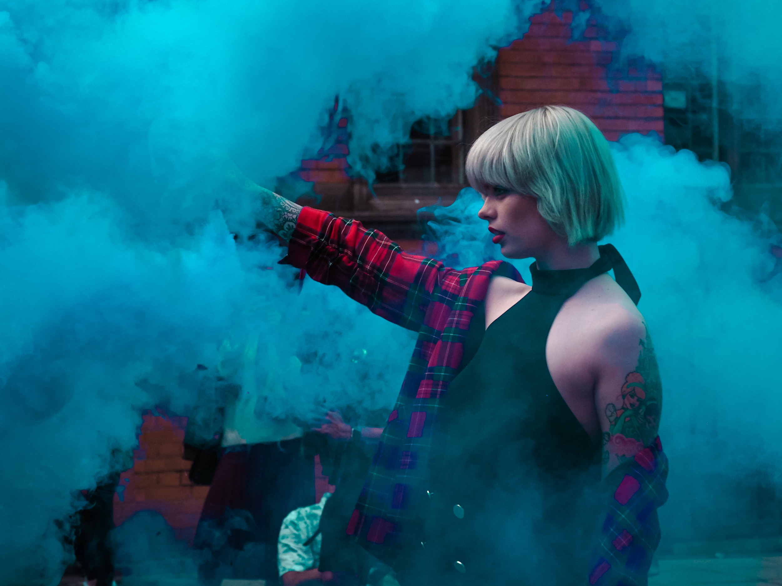 Perera in the explosion of blue