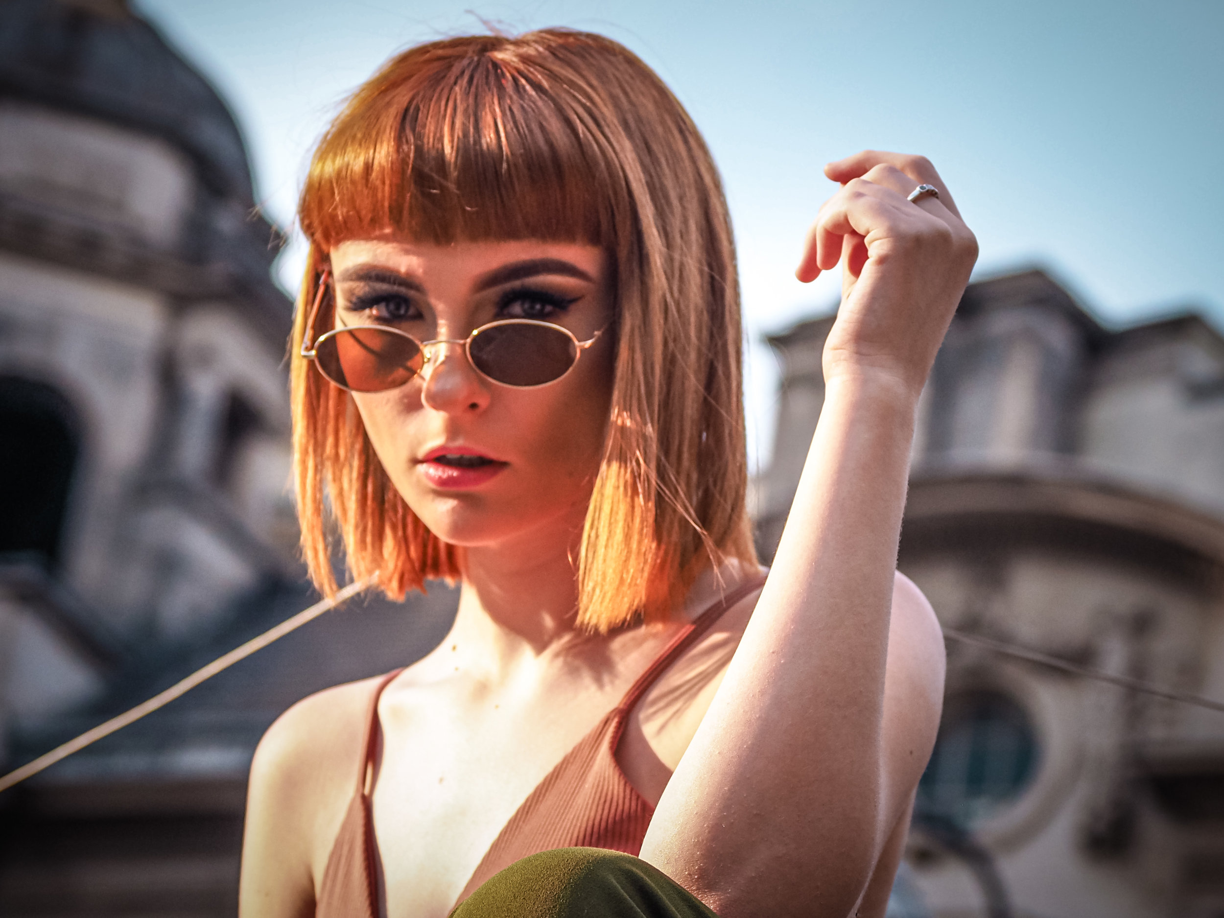 Shades can make a girl