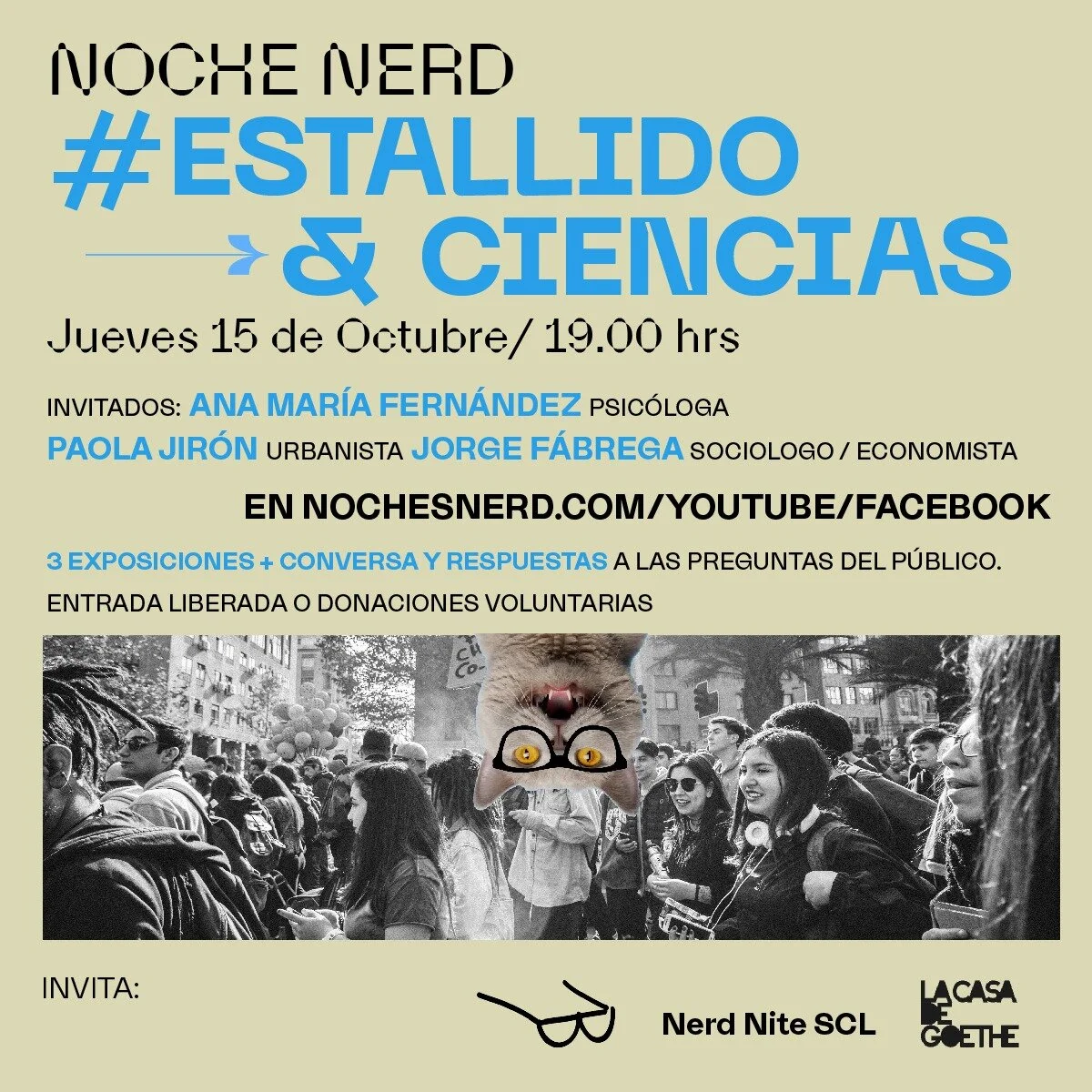 Noche Nerd Online: Estallido & Ciencias