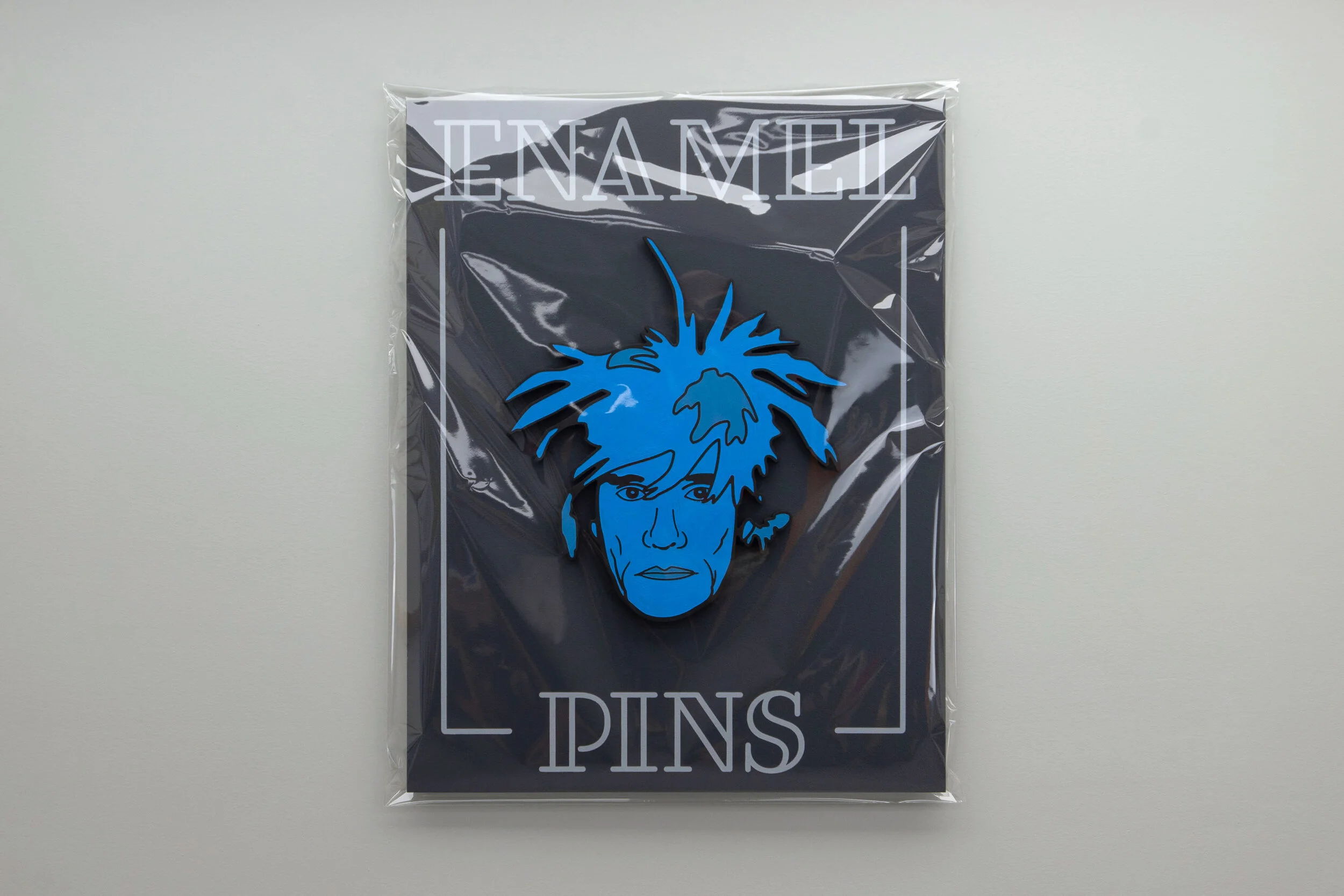 ENAMEL PINS  -  Blue Fright Wig  (ed. of 3)
