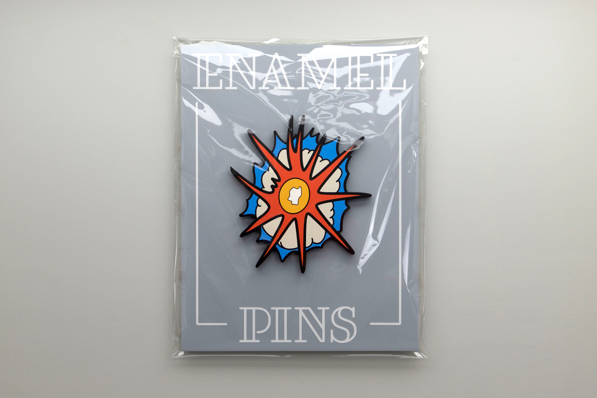 ENAMEL PINS - Lichtenstein's Explosion  (ed. of 3)
