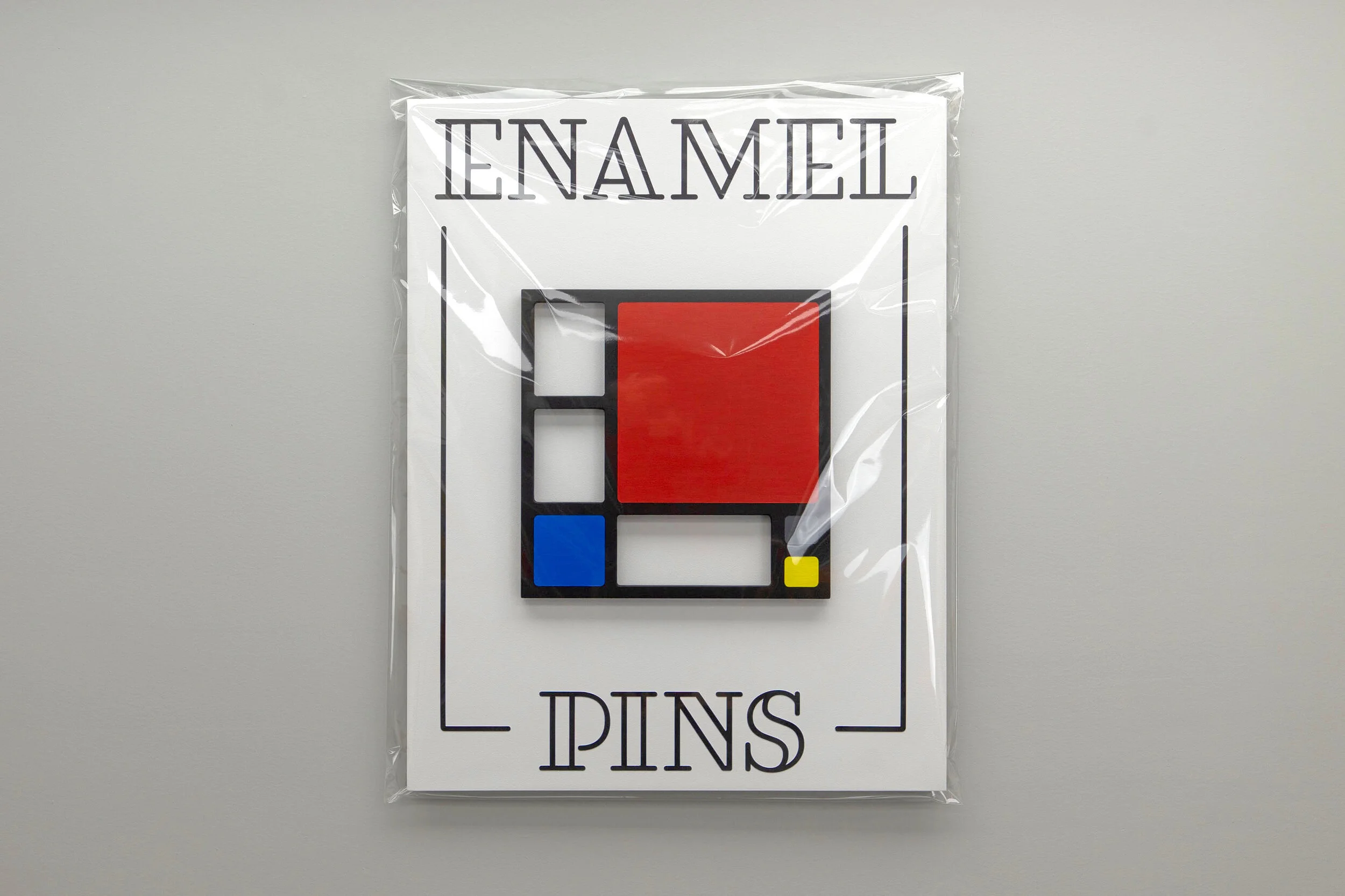 ENAMEL PINS  -  Mondrian's Composition 2  (ed. of 3)