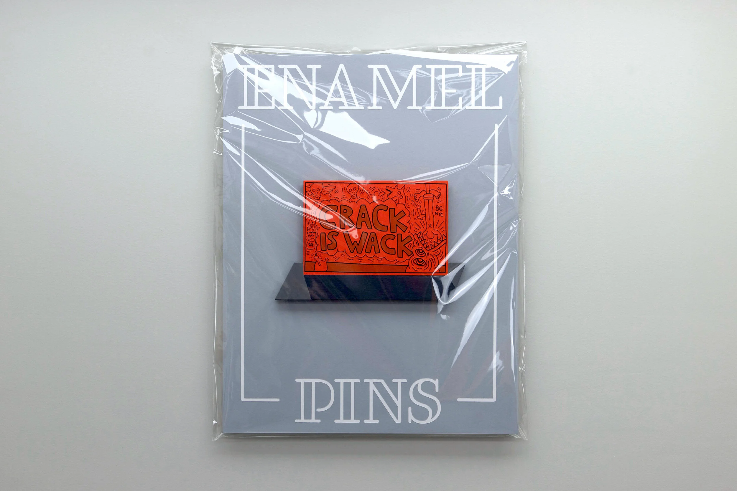 ENAMEL PINS  -  Crack is Wack  (ed. of 3)