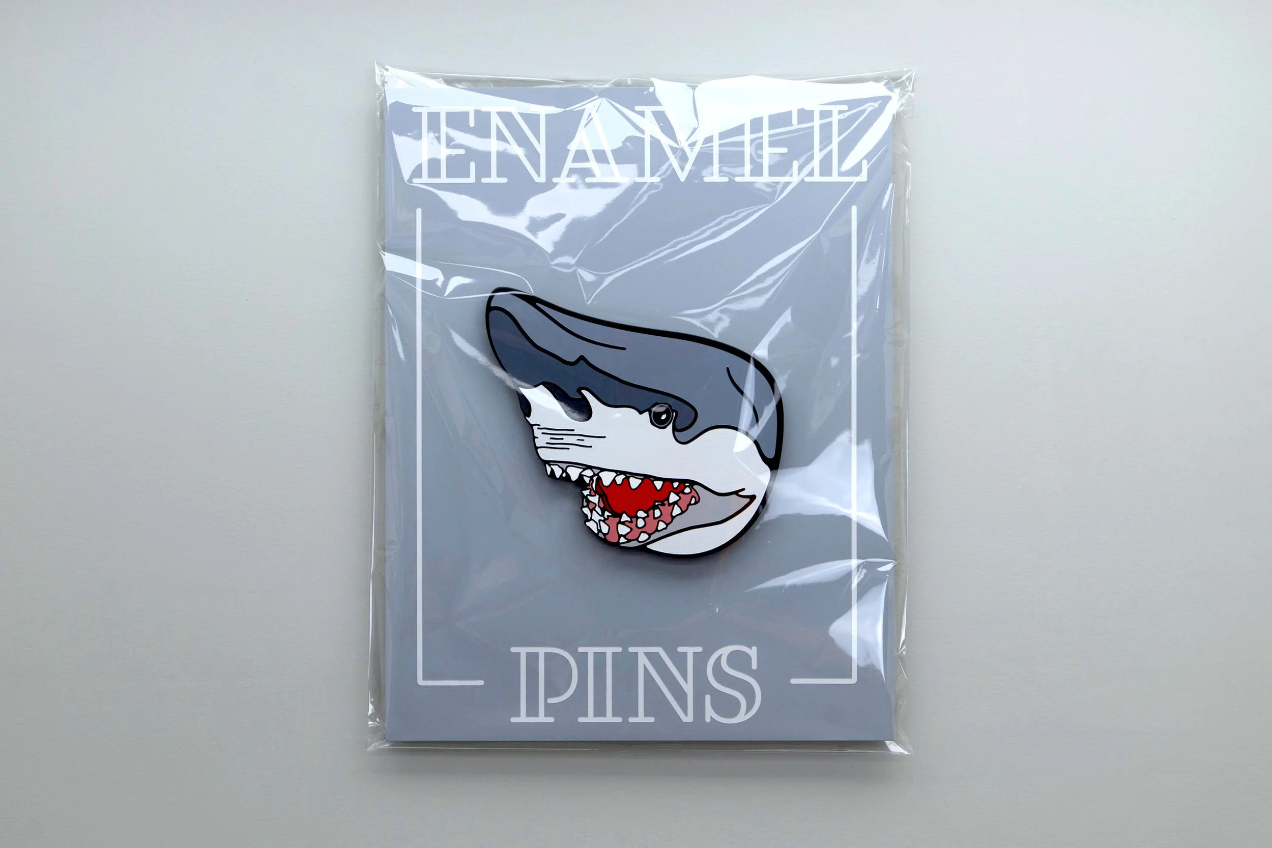 ENAMEL PINS  -  Hirst's First Shark  (ed. of 3)