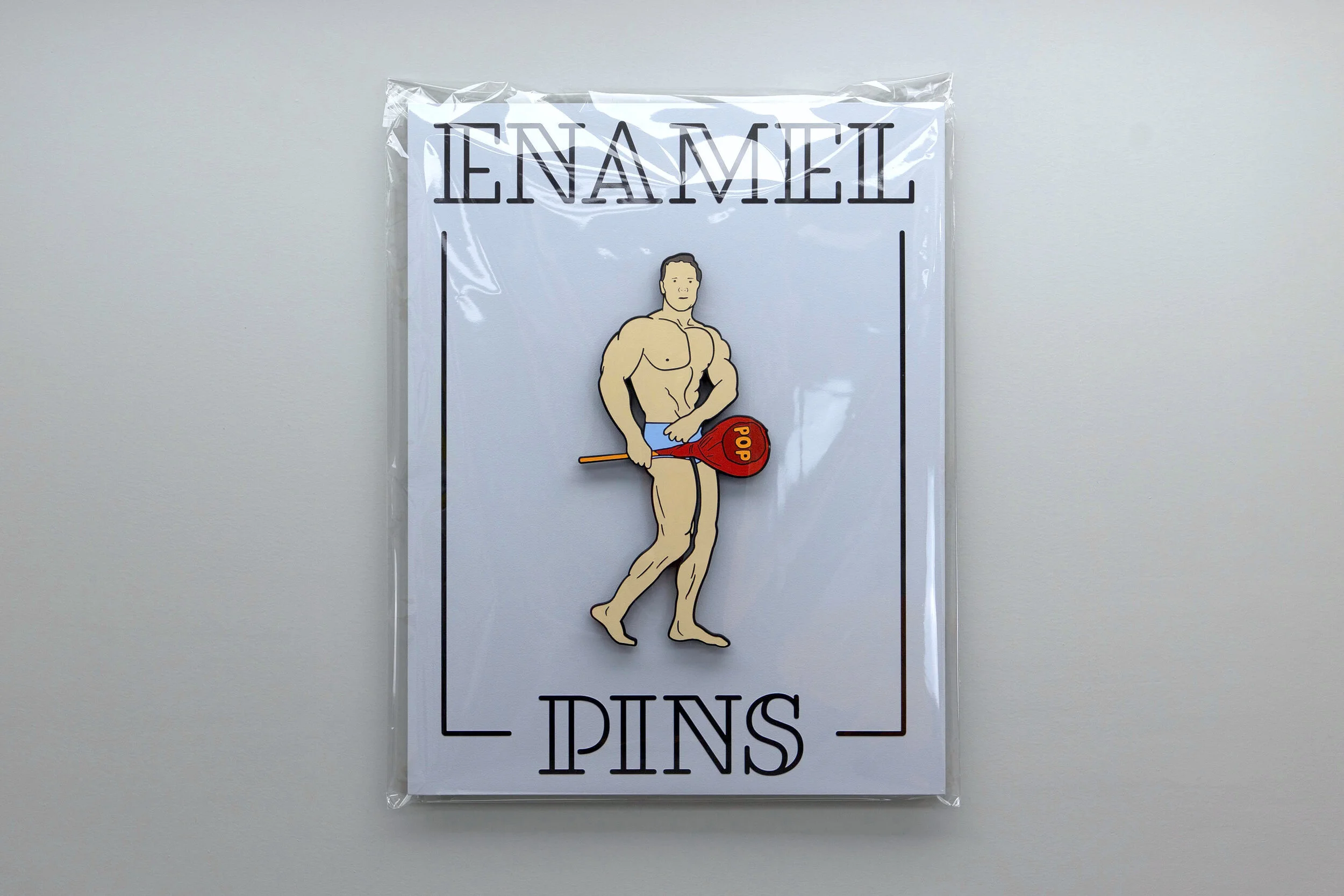 ENAMEL PINS  -  Richard Hamilton's Pop  (ed. of 3)