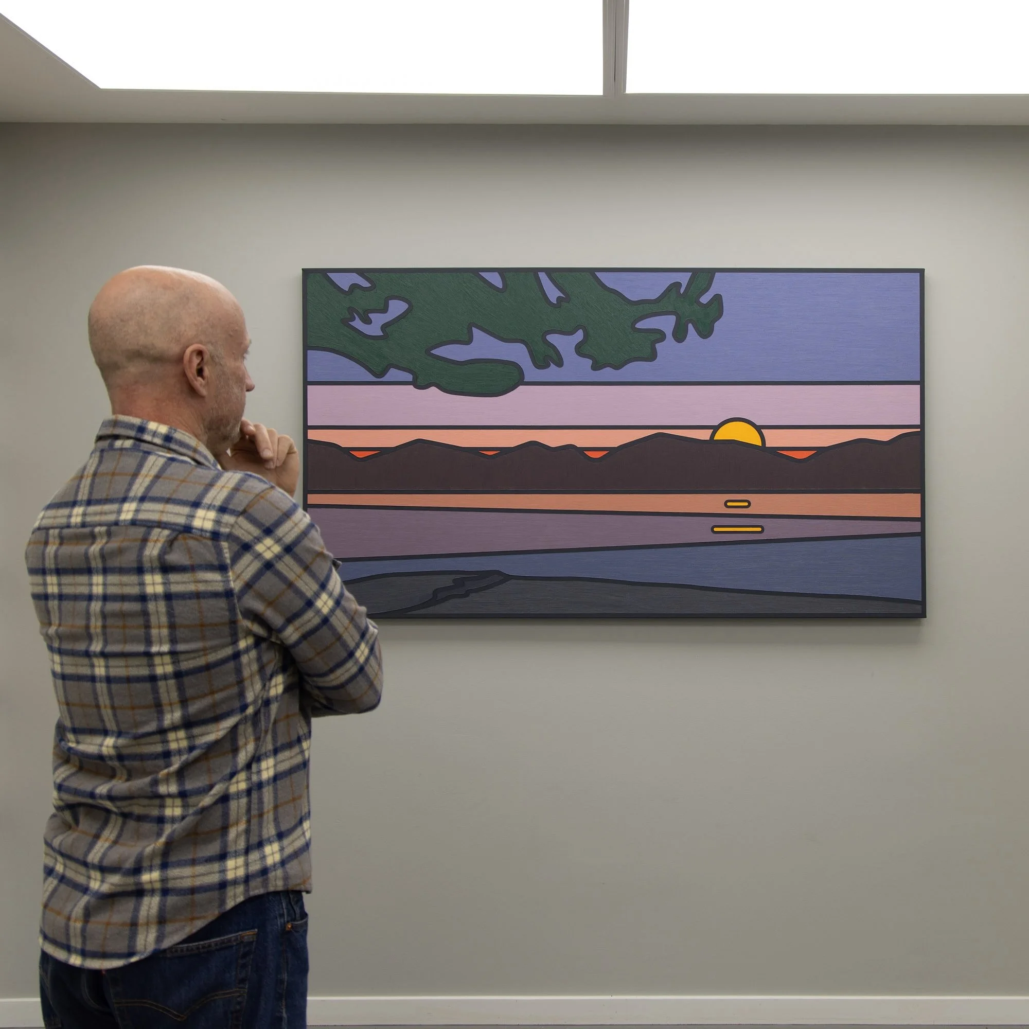 Reservoir Sunset 9
Oil on Canvas
36&rdquo;x64&rdquo;

#toddkoelmel #madeinthehudsonvalley #woodstockartist #ashokanreservoir