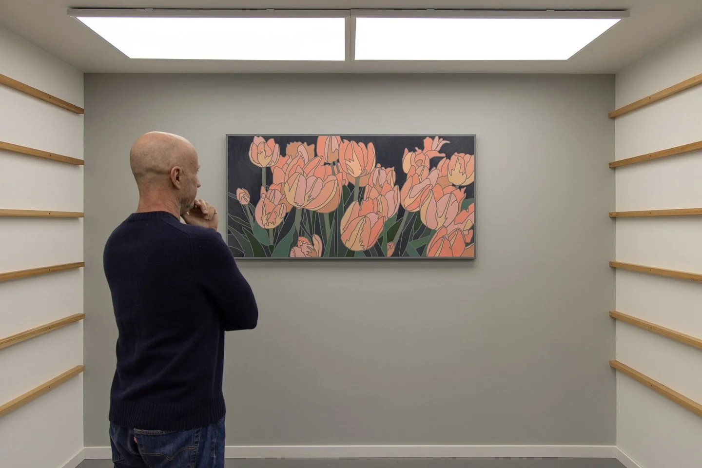 Tulips 2
oil on canvas - 30&rdquo; x 60&rdquo;

#toddkoelmel #upstateart #madeinthehudsonvalley #woodstockartist