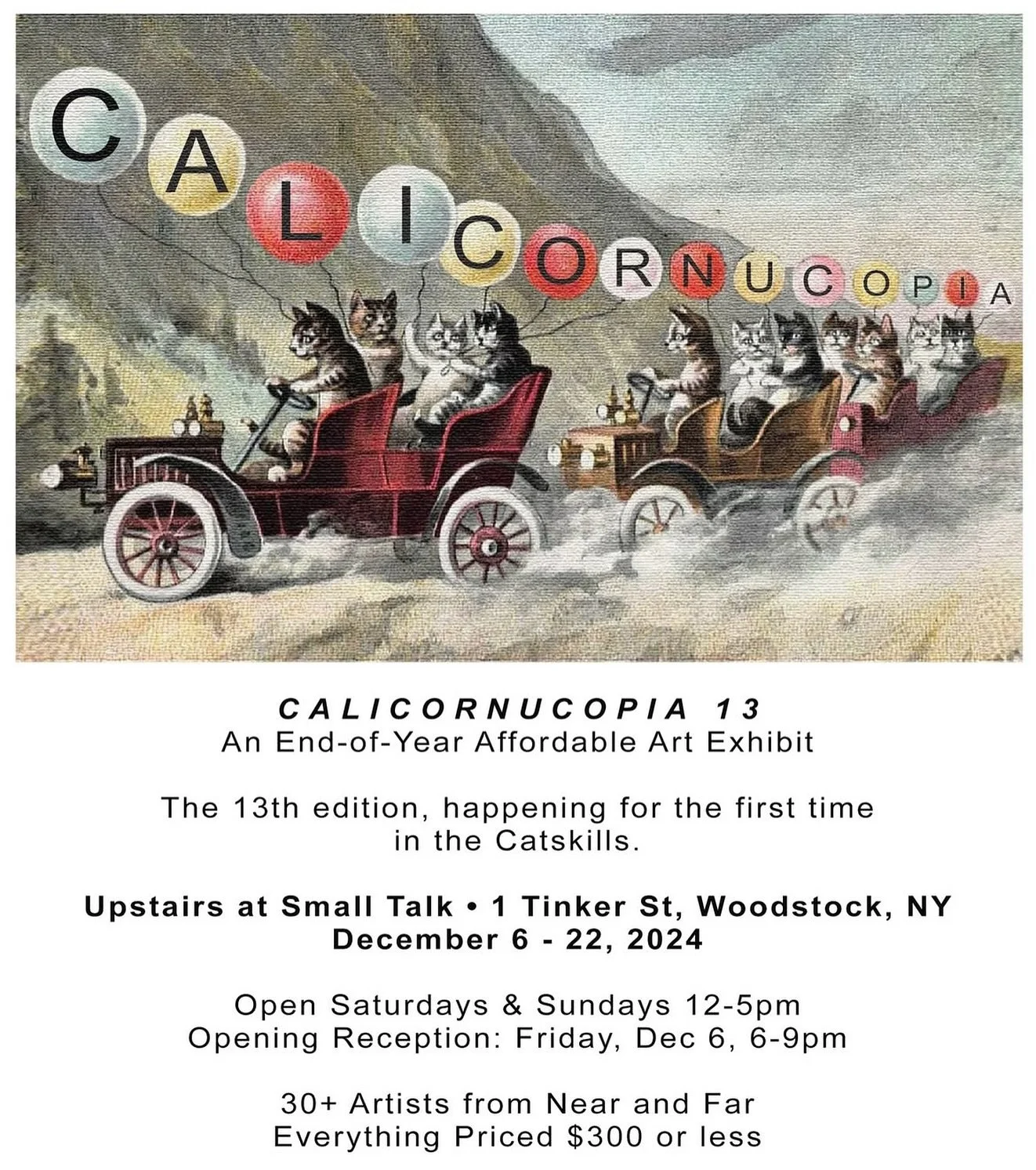 So happy to be included in Calico Gallery&rsquo;s Group Holiday Show for the 3rd year in a row!! Opening is Friday 12.6.24 in Woodstock NY. Come check it out if your not in Miami :)

#toddkoelmel @calico.ny #madeinthehudsonvalley #woodstockartist #up