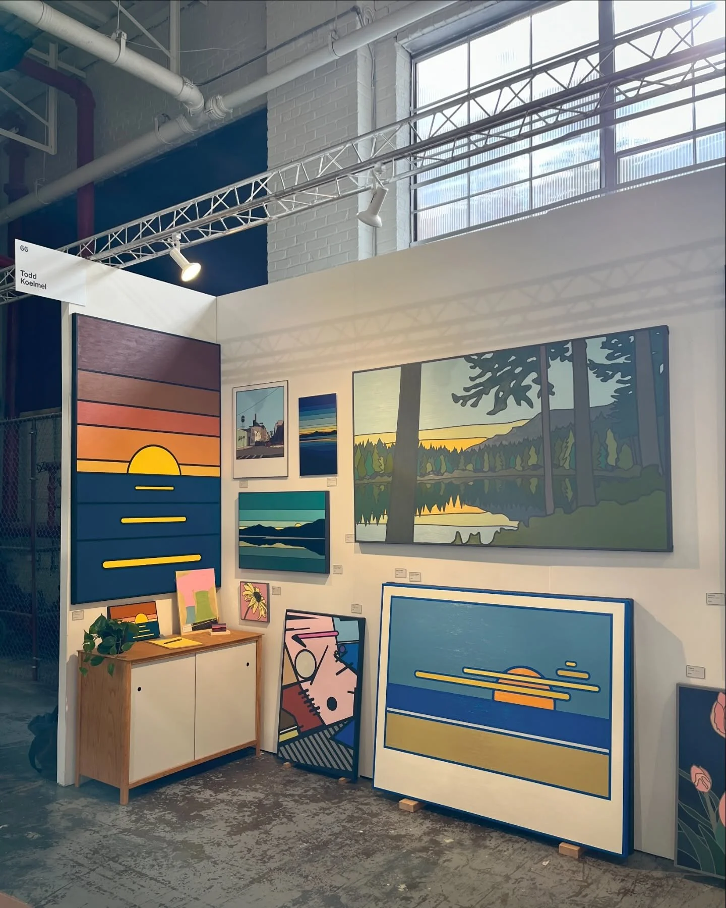 Set up at The Other Art Fair - Brooklyn!!

#toddkoelmel #upstateartist #madeinthehudsonvalley