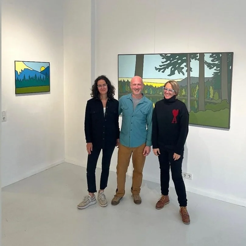 Stopped by @jrgalleryberlin and everything looks great for tonight&rsquo;s opening. I&rsquo;m so excited!!

#toddkoelmel #berlingallery #woodstockartist