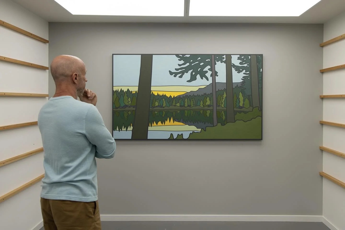 Wauna Lake 3 is available on my website and will be on display at The Other Art Fair in Brooklyn November 6-9 2025.  Hope to see you there. 

#toddkoelmel #graphicarts #madeinthehudsonvalley #toafbrooklyn #woodstockartist