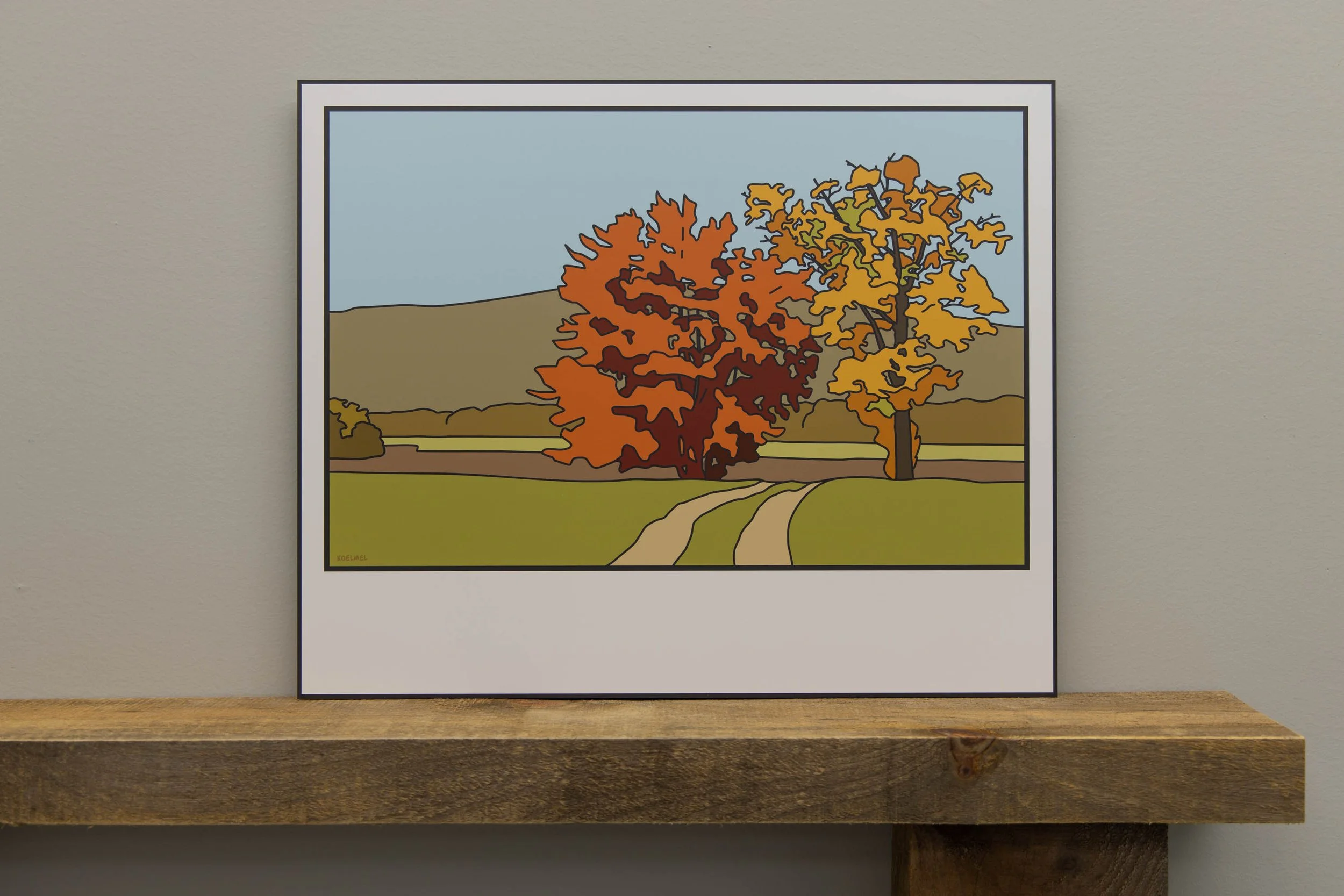 Saxton Flats Polaroid Print