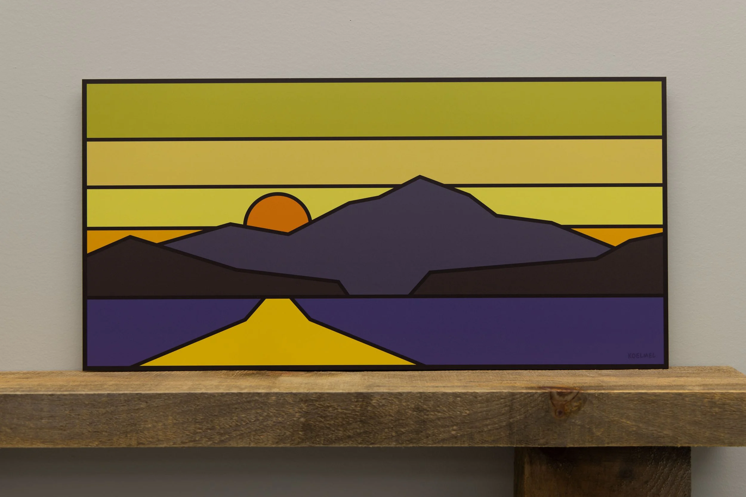 Reservoir Sunset 3 Print