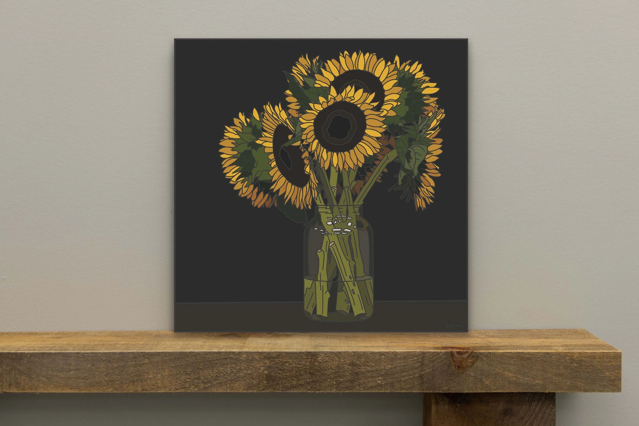 Sunflowers Print