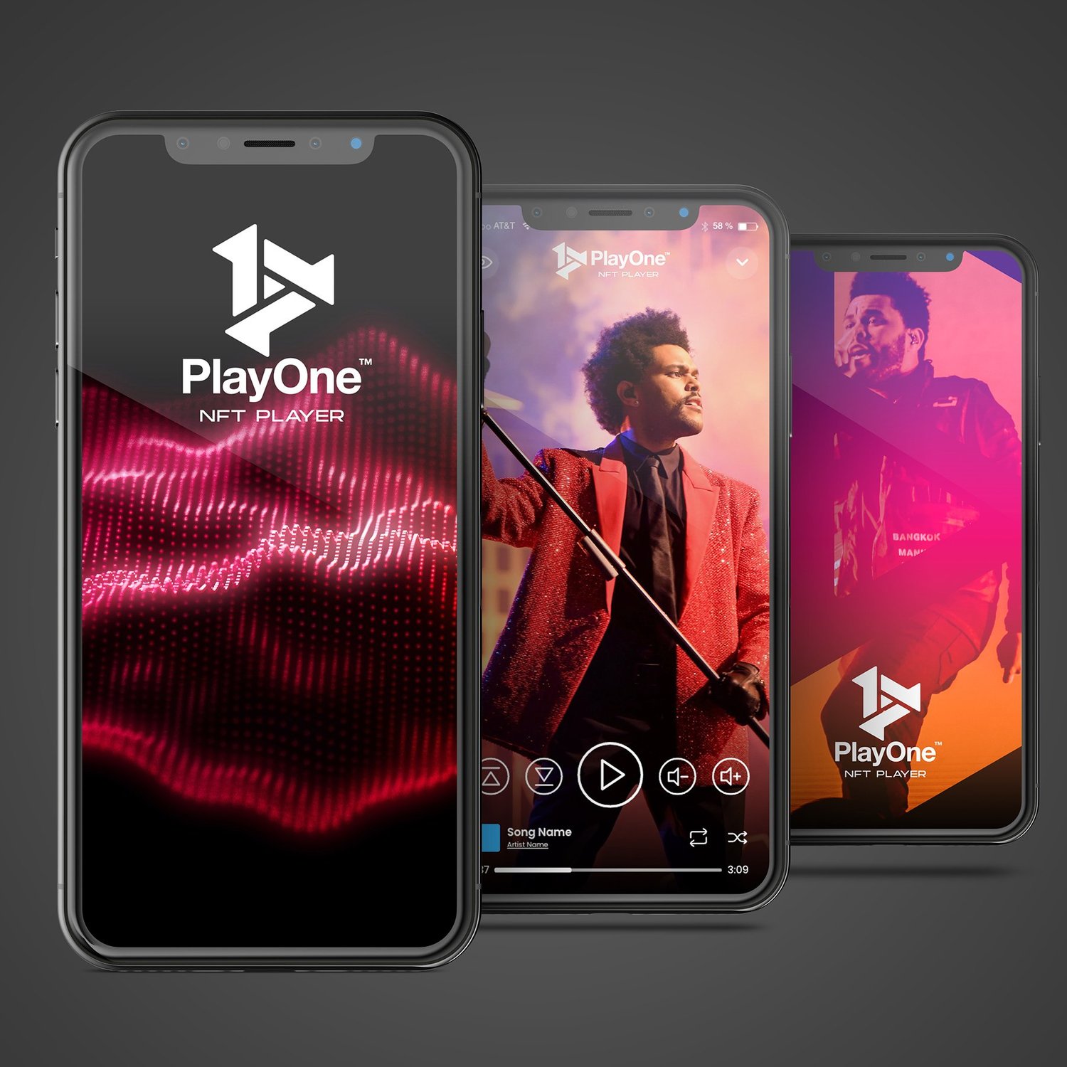 PlayOne NFT Player — OVO Graphic