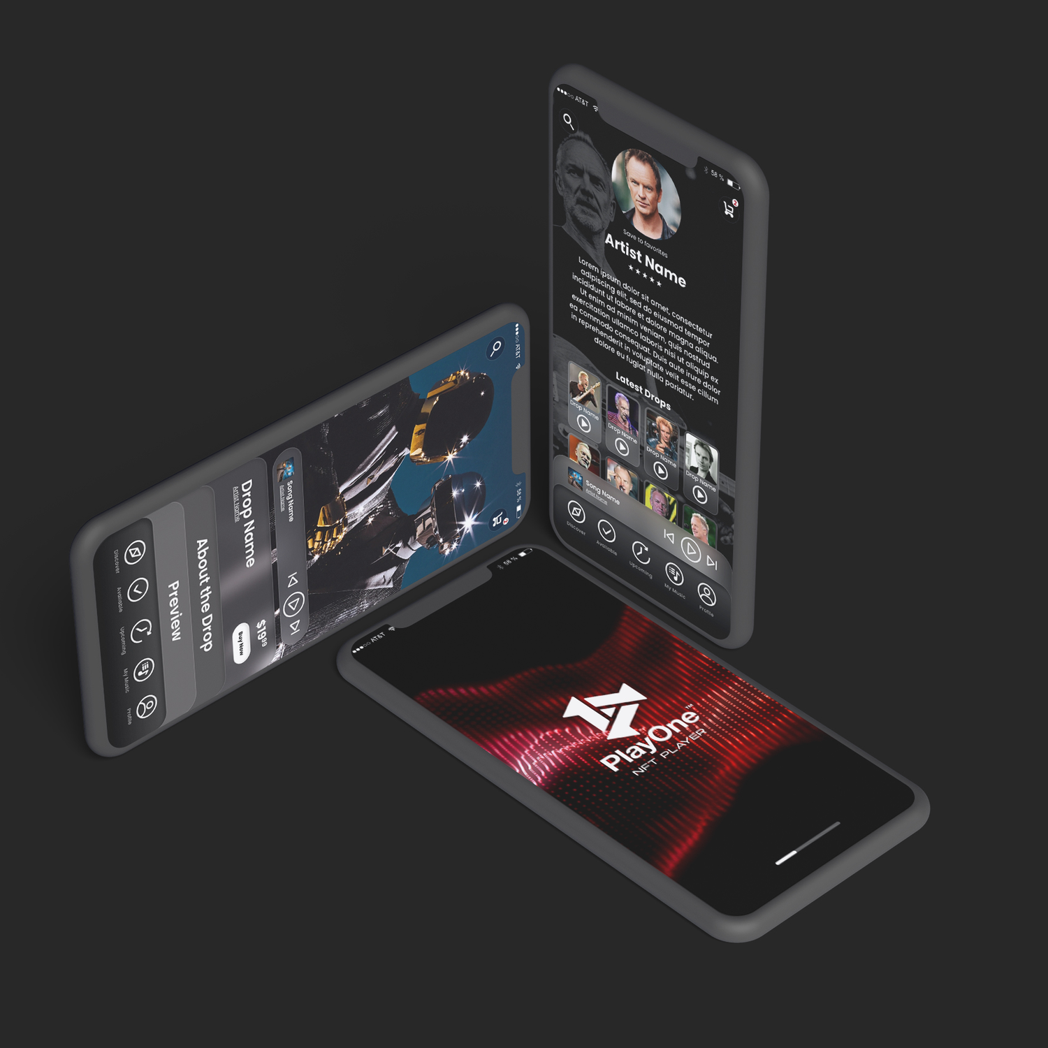 PlayOne NFT Player — OVO Graphic