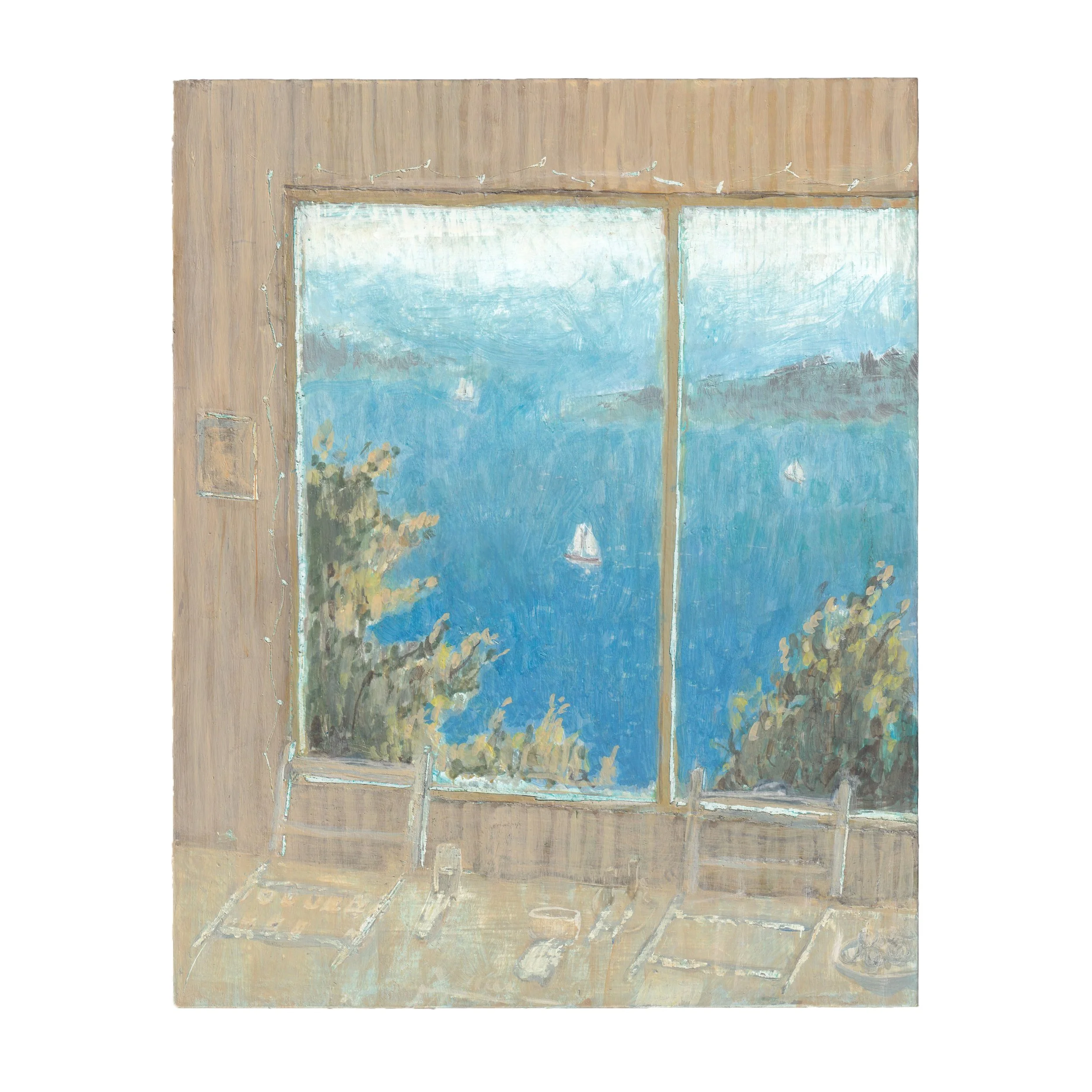 "apples, cards, and sailing lessons" print