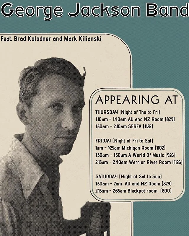 So excited to head to @folk_alliance this week in New Orleans! I’m going to be playing a bunch of late night party sets starting Thursday (technically Friday) with legends @bradkolodner and @markkilianski . Who’s gonna be there?
