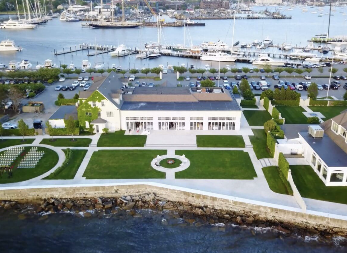 Belle Mer waterfront wedding venue in Newport, Rhode Island