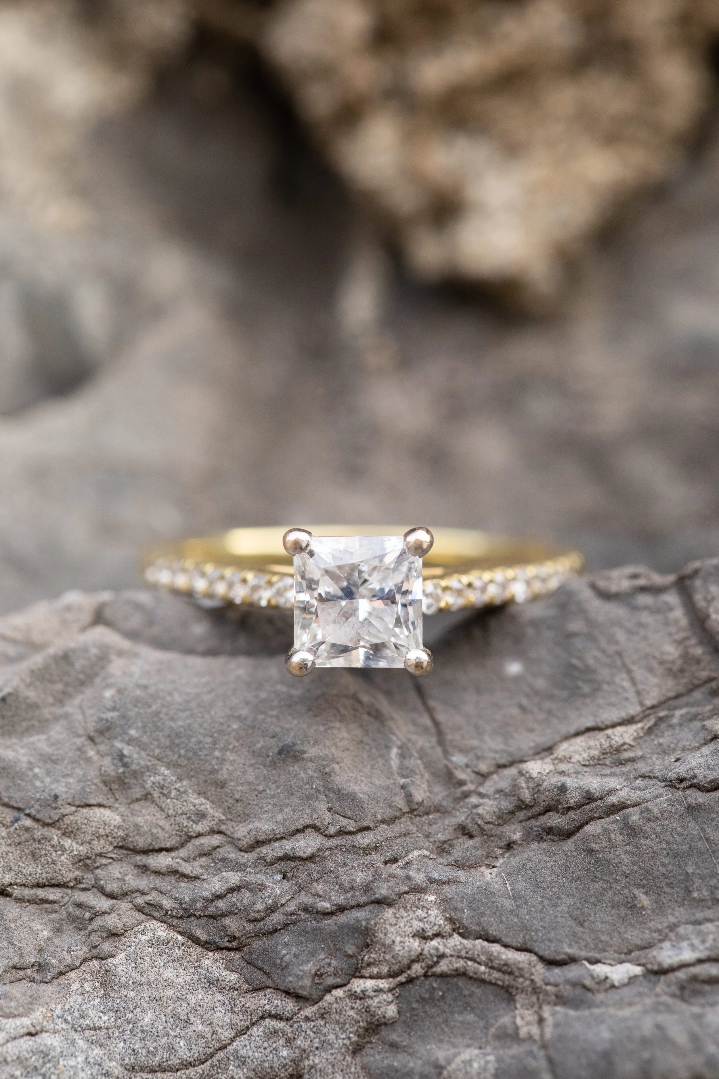 Your Ring of course!! Your groom can bring watches and class rings to add to his outfit.