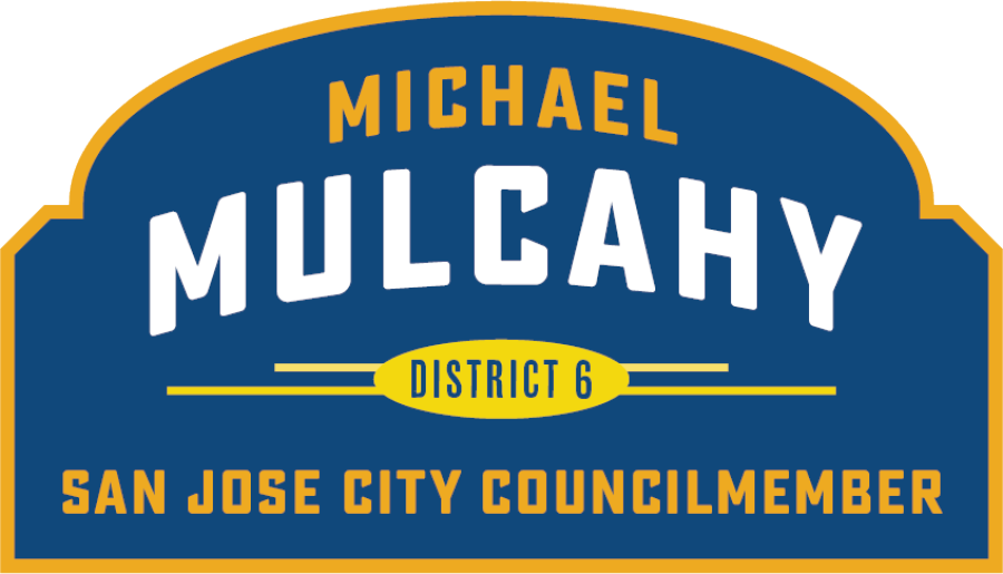 Logo for San José District 6 Representative, Michael Mulcahy