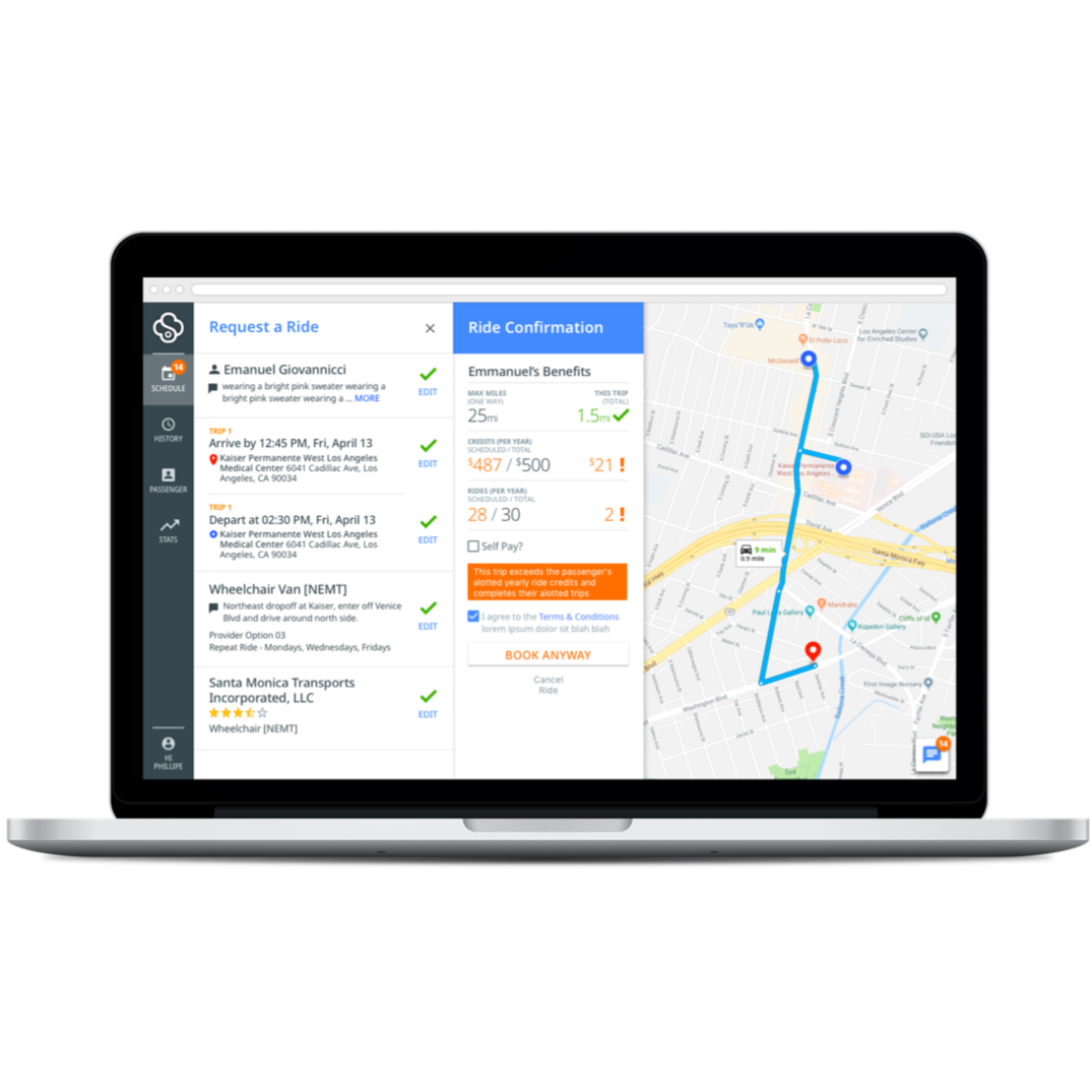 SafeRide For Health Plans — SafeRide Health