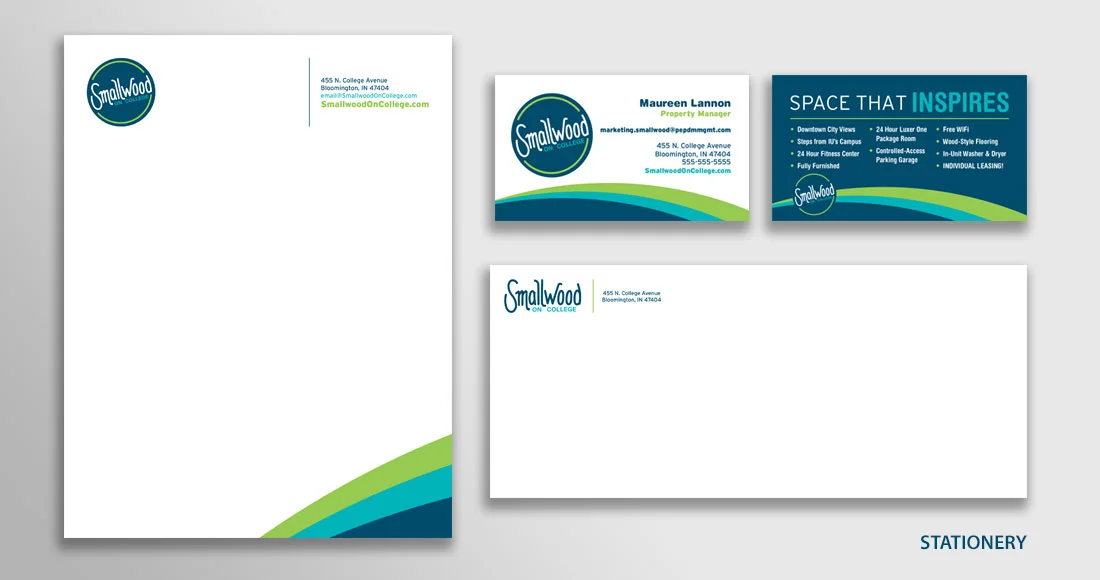 PEP: Smallwood on College Rebranding: Letterhead Package