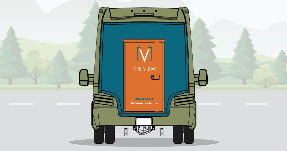 PEP: The View Shuttle Wrap Design: Back