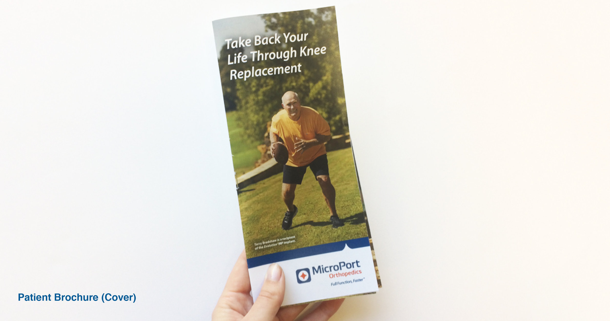 MicroPort: EvolutionMP Patient Marketing Campaign: Patient Brochure