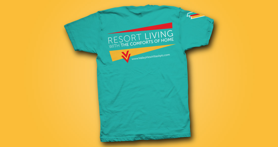 Valley View Villas: Rebranding: T-shirt