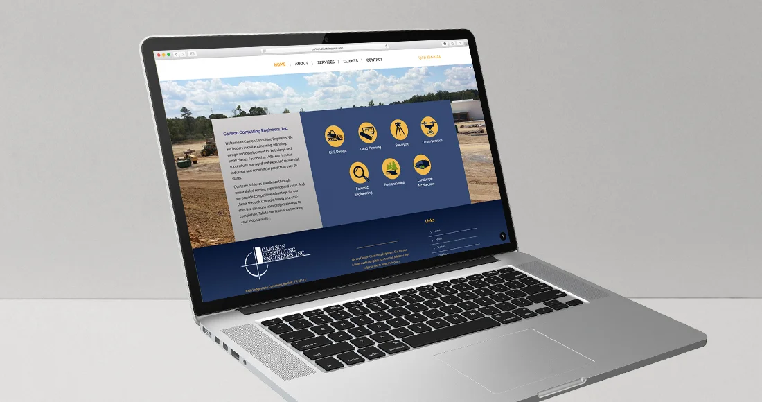 Carlson Consulting Engineers, Inc.: Website